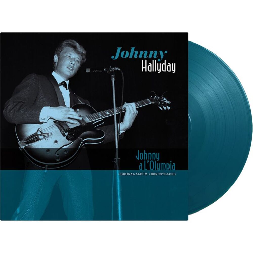 Johnny Hallyday - Johnny A L'Olympia - Ltd 180gm Aquamarine Vinyl  LP LP